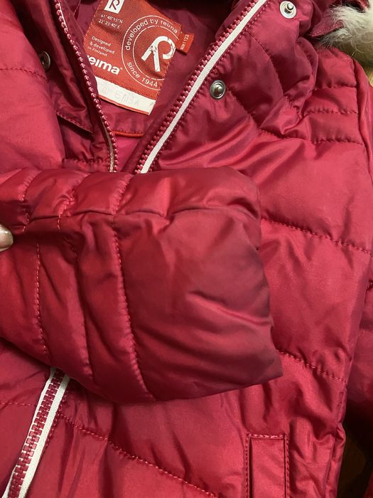 Зимова  куртка  для дівчинки від reima