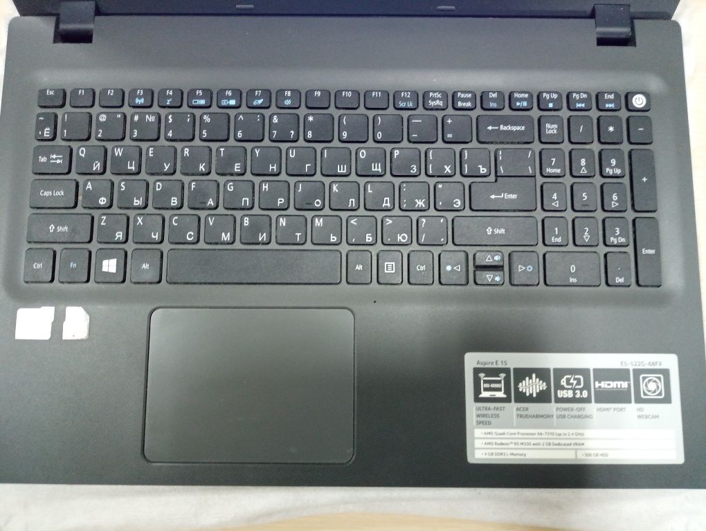 Ноутбук Acer E15 состояние нового