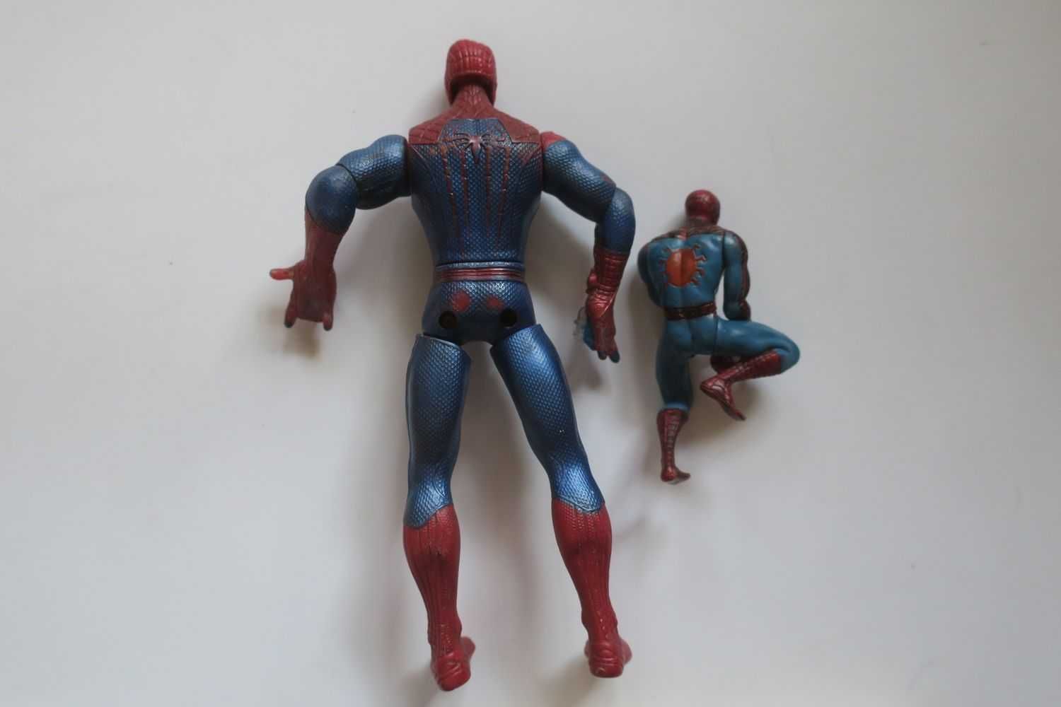 Zestaw dwie vintage figurki Superman Spiderman Marvel Hasbro