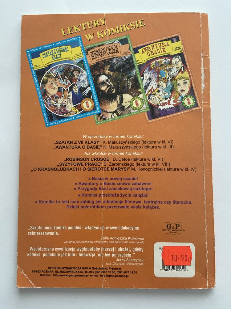 Komiks „Awantura o Basię”