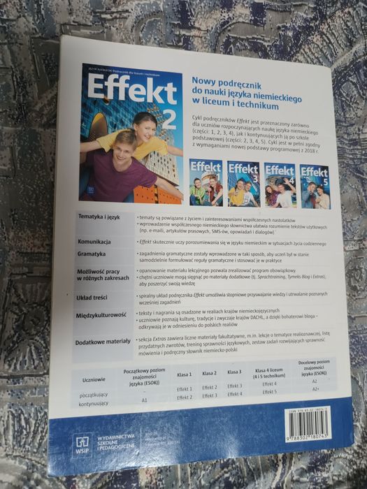 Podręcznik effekt klasa 2 WSiP
