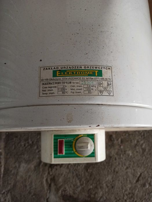 Elektryczny ogrzewacz podgrzewacz wody 80 Litrów