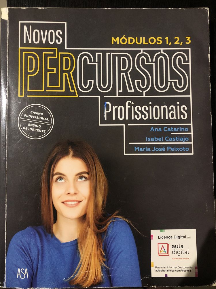 Manuais Curso Profissional – Inglês e Português (Módulos 1, 2 e 3)