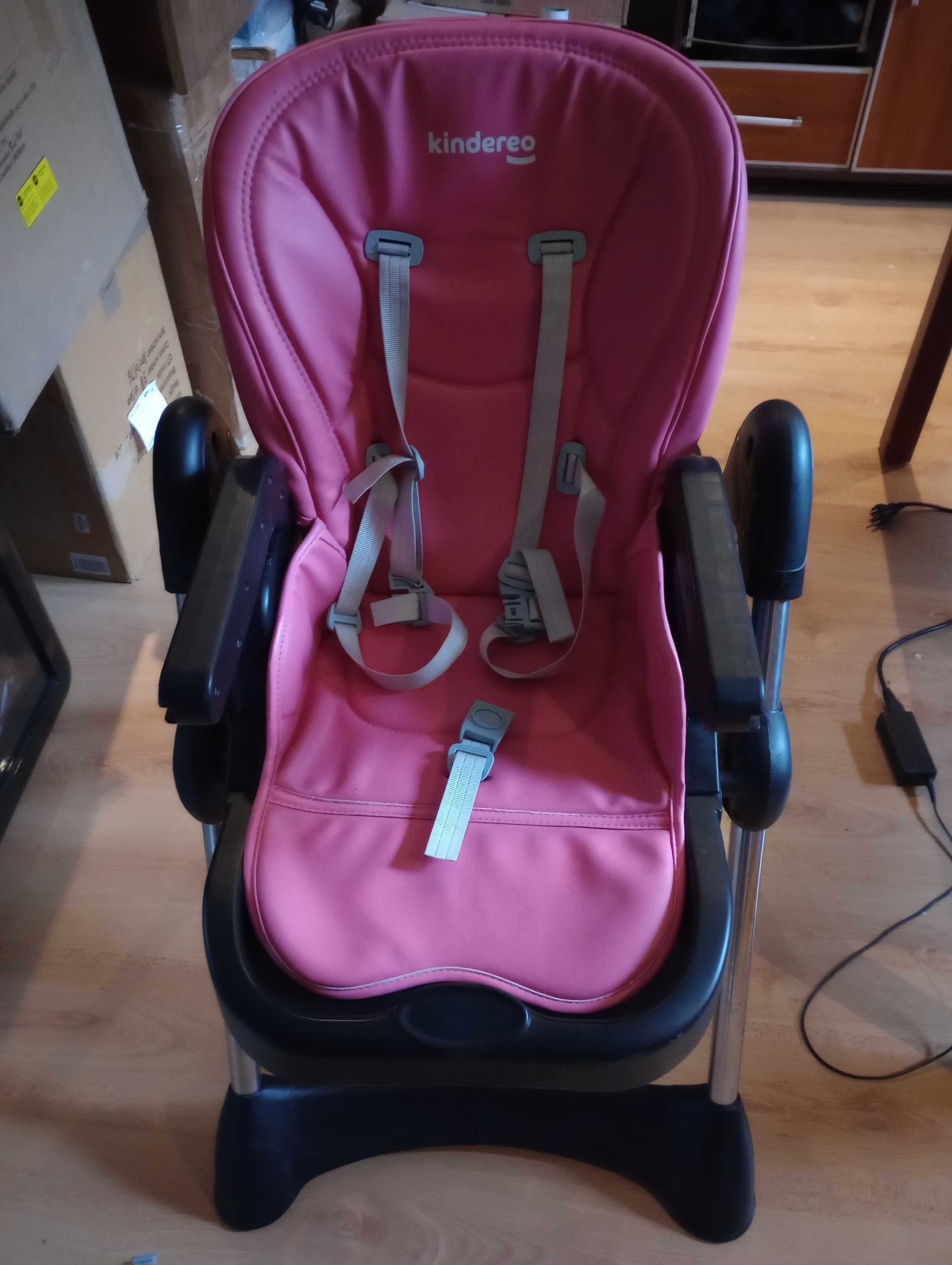 Kindereo krzesełko do karmienia dla dziecka regulowane