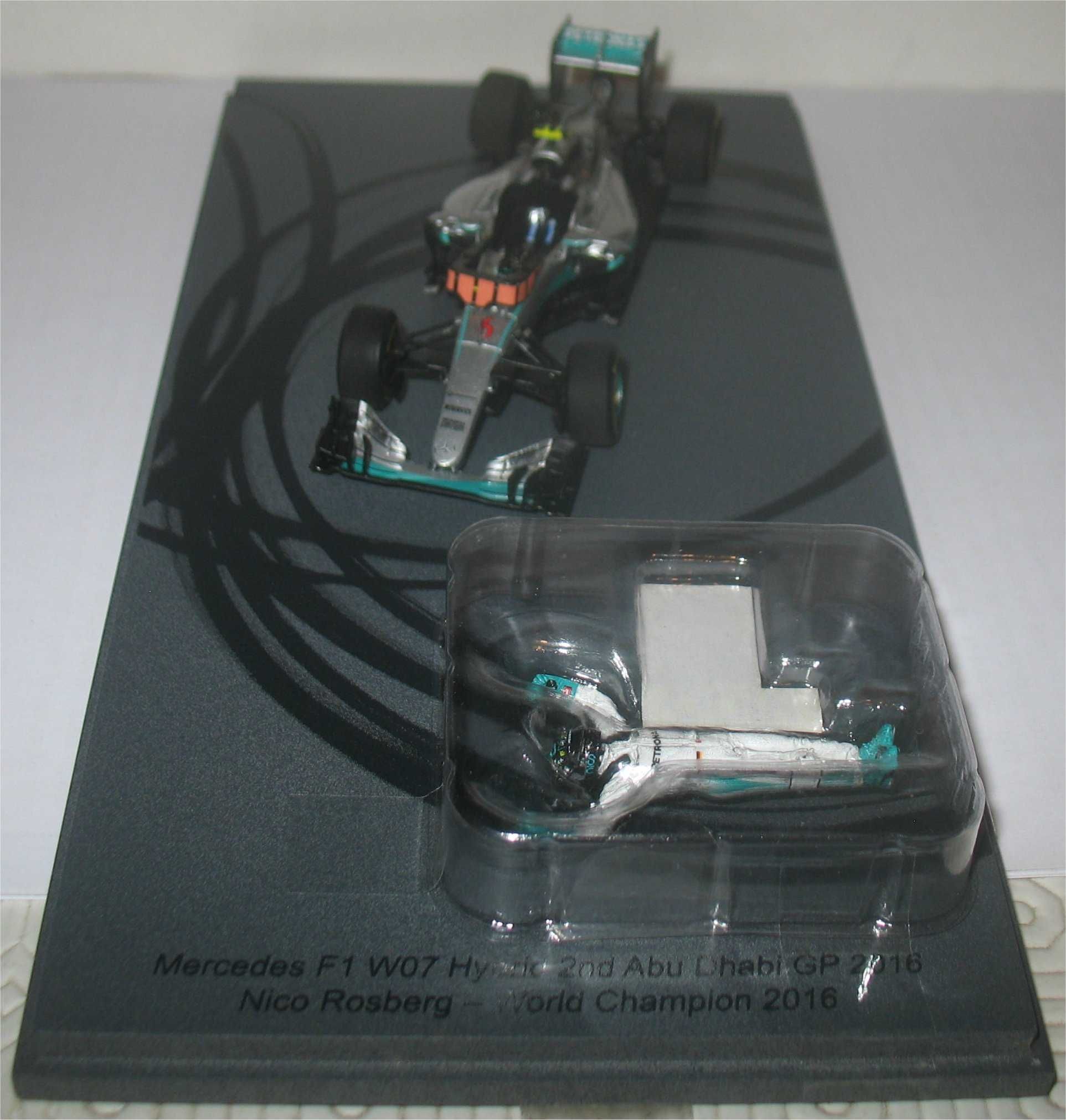 Mercedes W07 Hybrid - 2º Abu Dhabi 2016/Campeão Mundial - Nico Rosberg