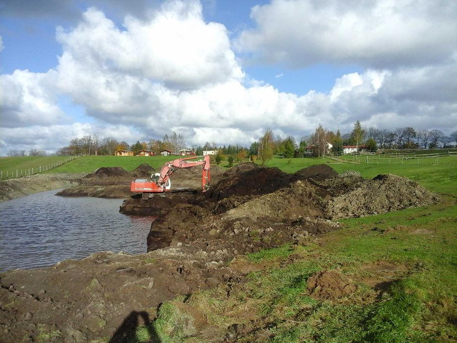 Roboty ziemne  koparki, mini Koparka, Wywrotki transport wyburzenia