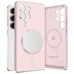 Etui Tech-Protect do Samsung Galaxy S25 Ultra MagSafe  Silicone Pink