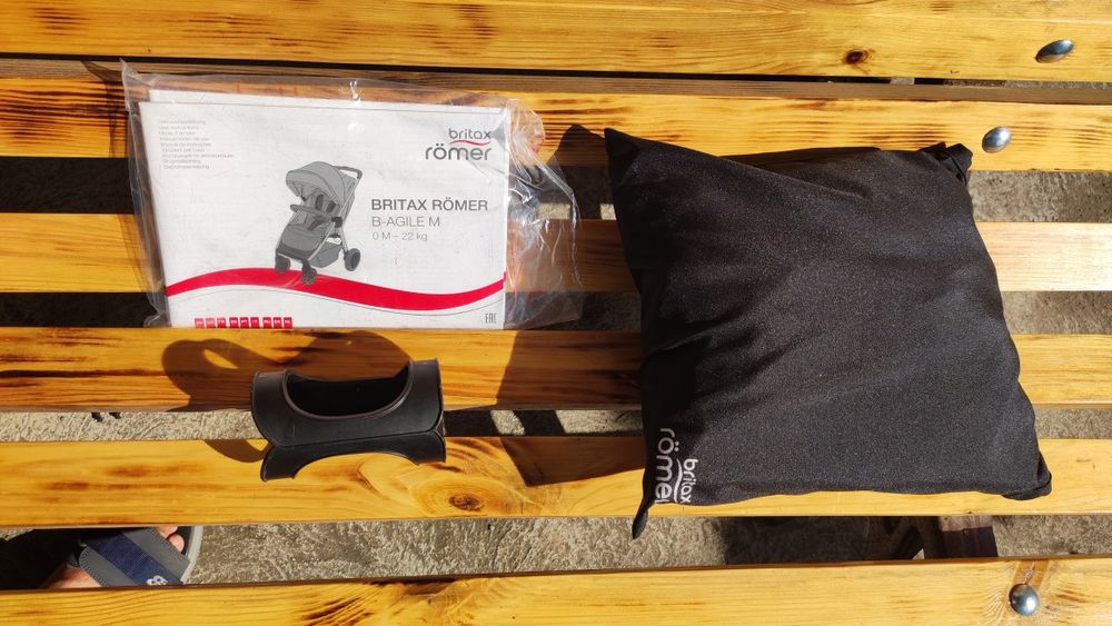 Коляска прогулка Britax Romer B-Angile M Cherry Wine