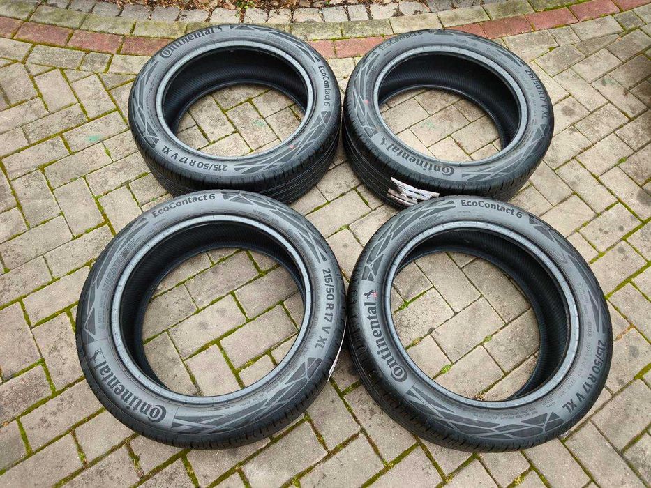 215/50 95V R17 CONTINENTAL EcoContact6 6mm 2023r Opony Letnie 4szt