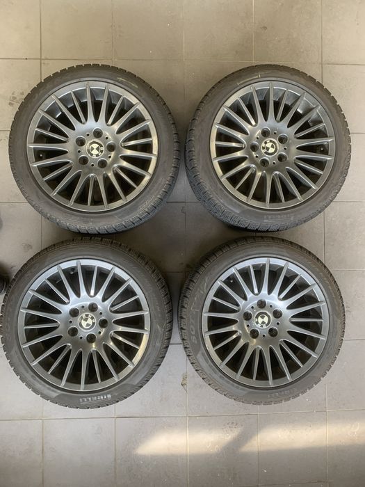 Zimowe opony z felgami BMW e90 pirelli sottozero 3 225/45r17
