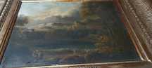 Pintura antiga a óleo sobre tela John Arthur O'Connor