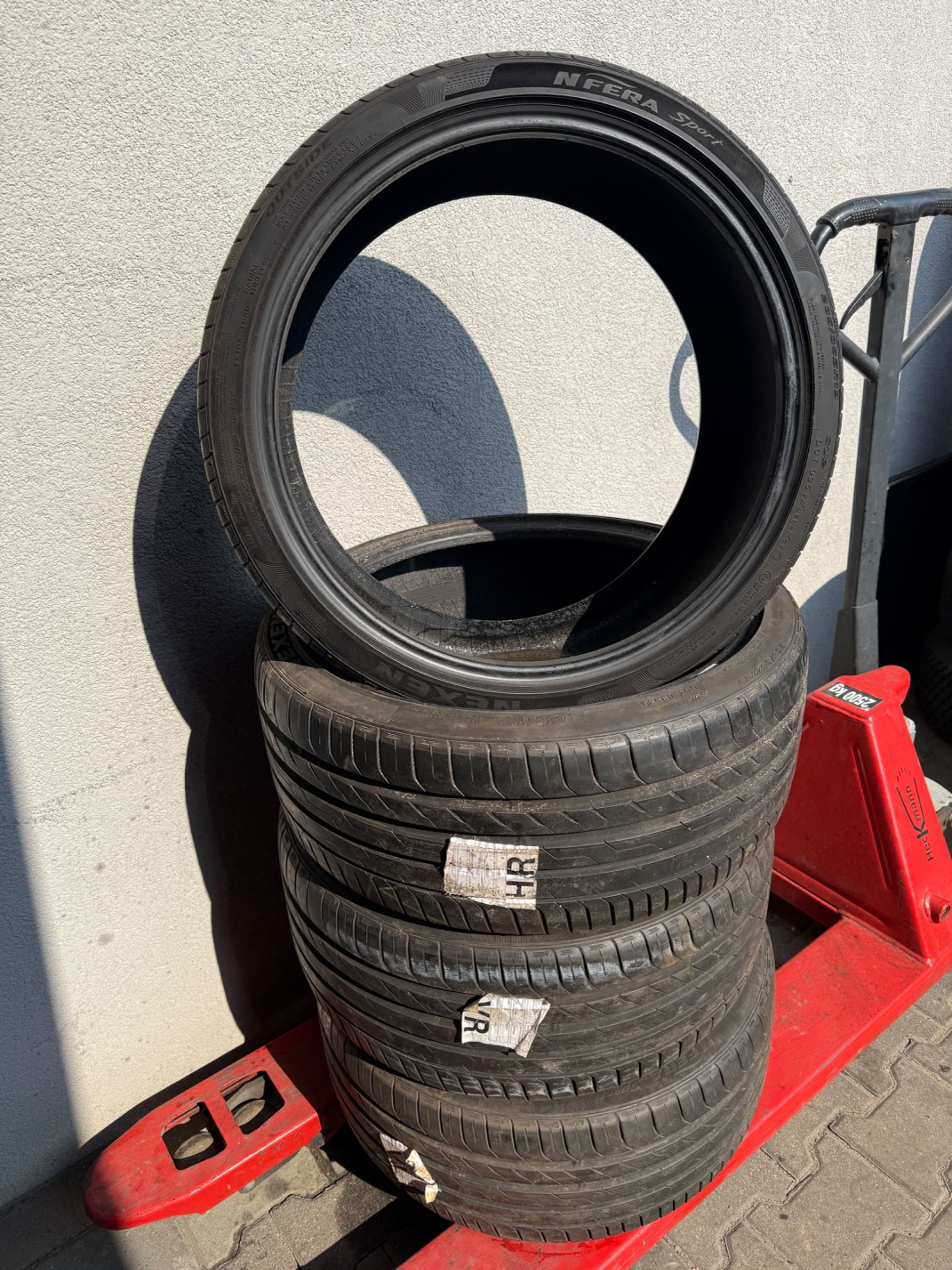 Komplet opon Nexen N fera Sport 235/35 r19 91Y SU2 jak NOWE ! 2023 rok