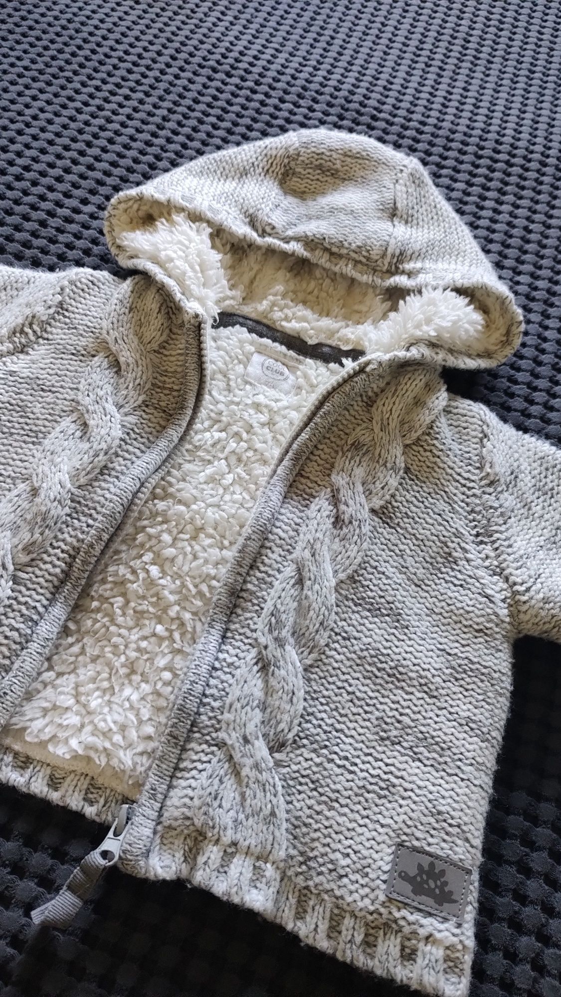 Bluza / sweter ocieplany niemowlęcy Smyk
