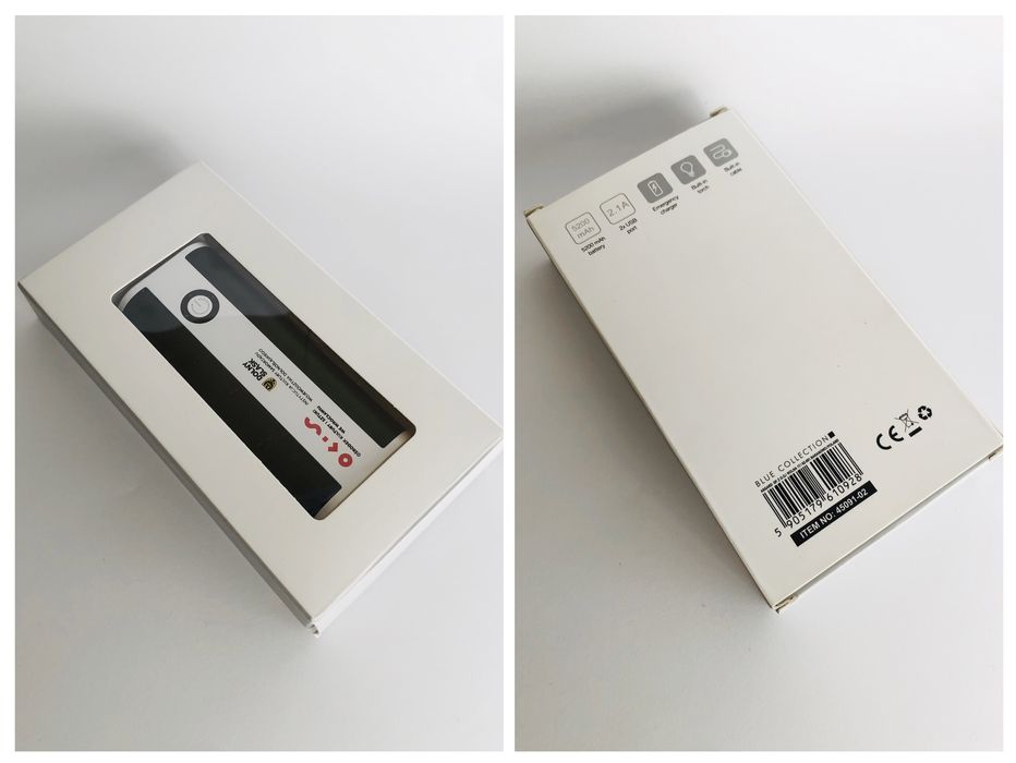 PowerBank REMOTE 5200 mAh przenośna ładowarka stan nowy.