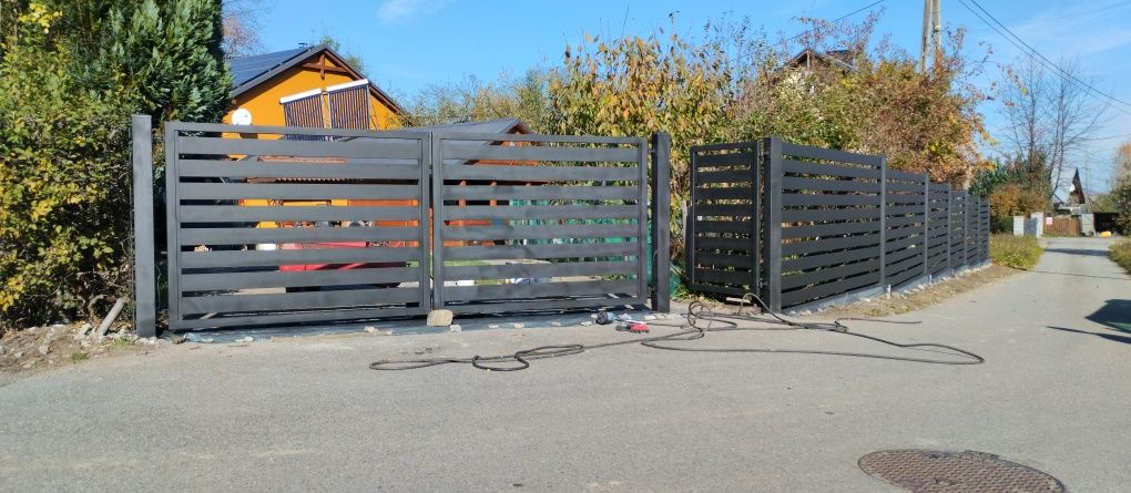 Brama przesuwna szkielet do wypełnienia