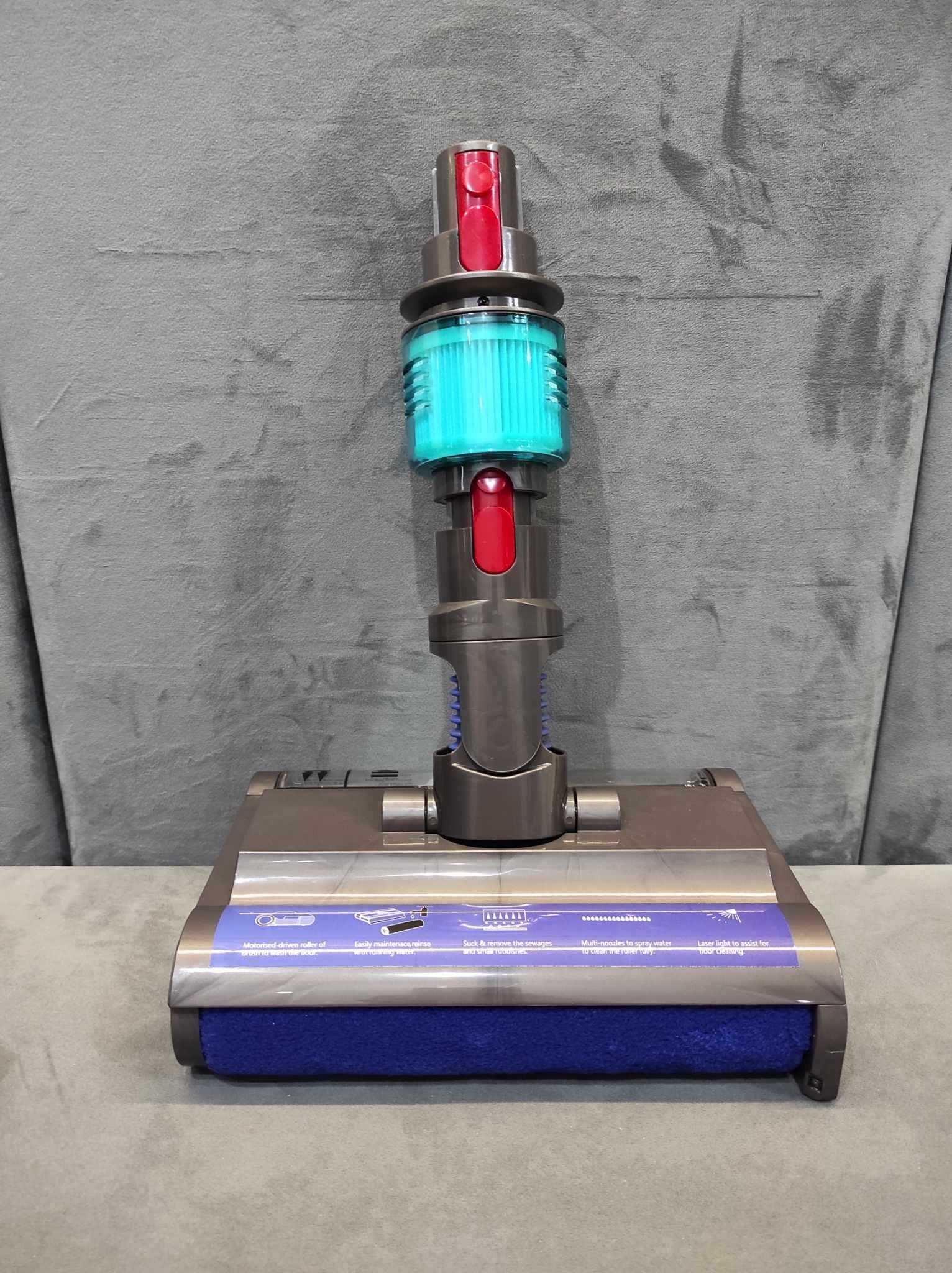 Szczotka głowica mopująca do odkurzaczy DYSON V7, V8, V10, V11 i V15.