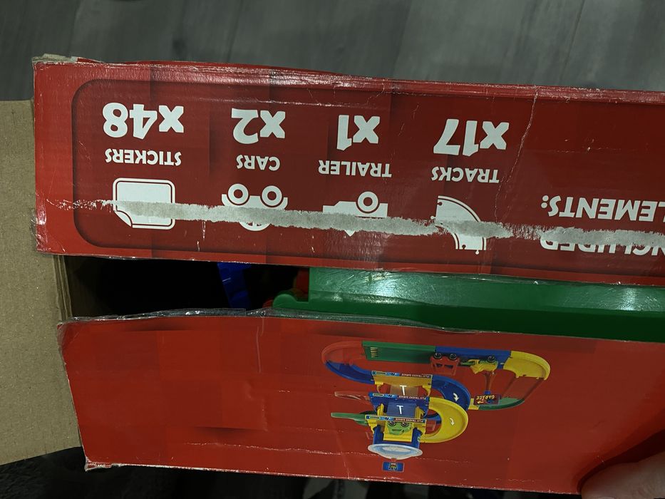 Гараж Wader Play Tracks Garage 2 этажа