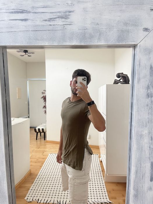 Tshirt Lftman verde tamanho S