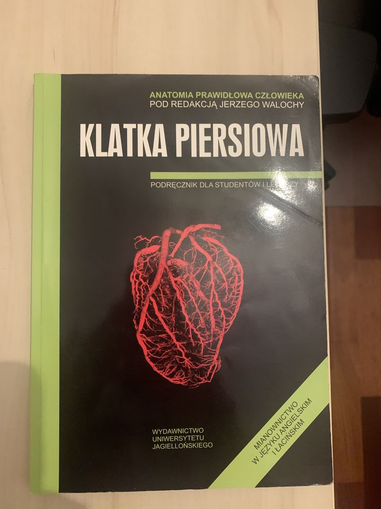 Książka Klatka P. Anatomia pod redakcja Jerzego Walochy