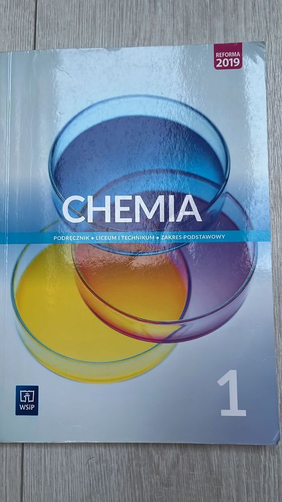 Chemia 1 WSiP podręcznik dla liceum i technikum