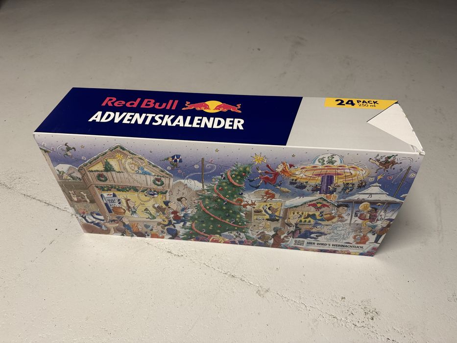 Kalendarz adwentowy redbull
