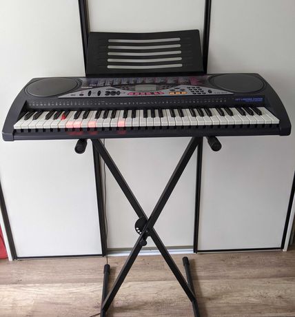 Keyboard CASIO LK-50 podświetlane dynamiczne klawisze statyw pulpit