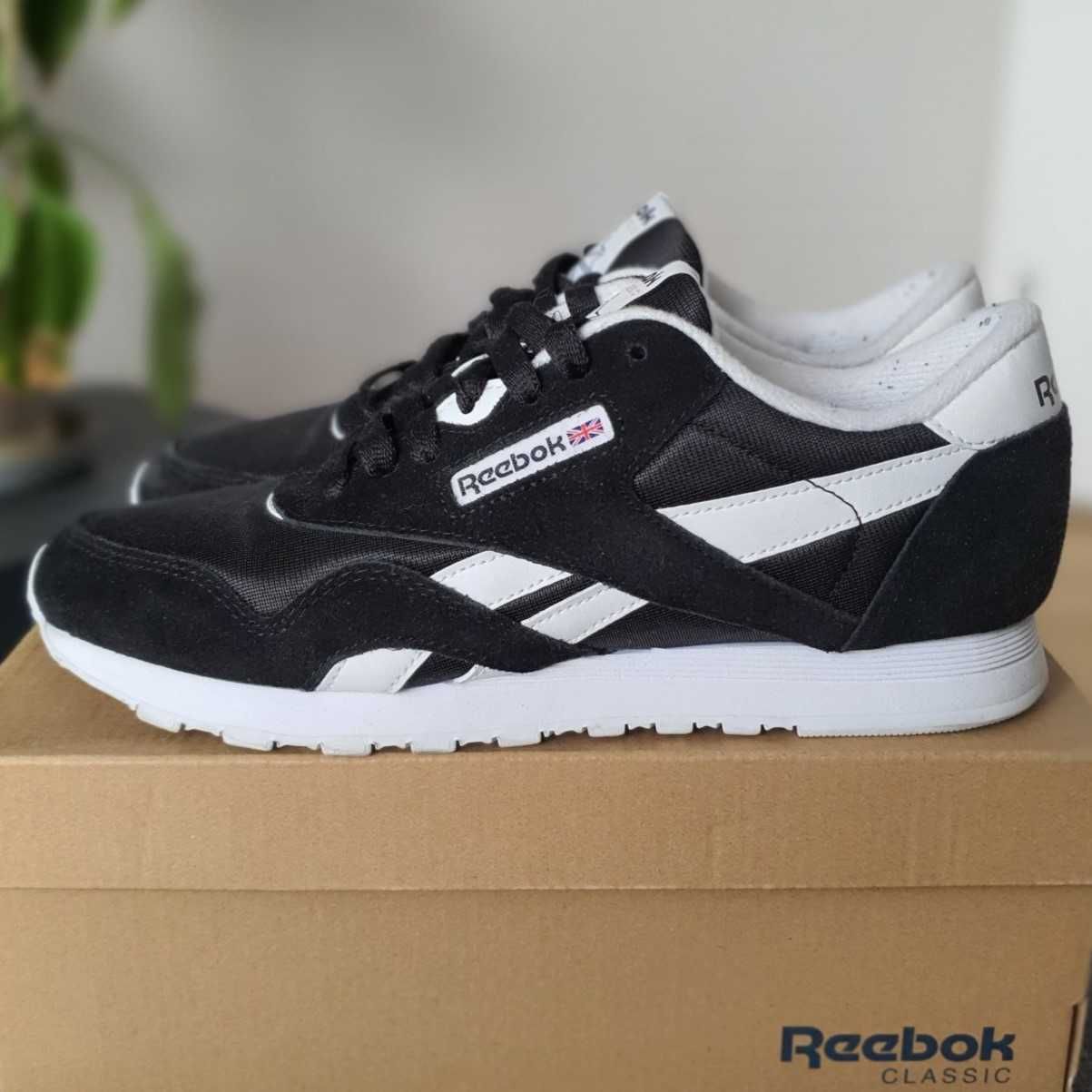 Buty Reebok Classic Nylon - czarne - r. 39 - oryginalne