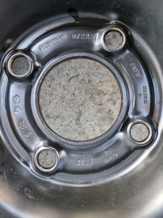 FELGI STALOWE 4x108 R15" 6Jx 15 ET32 OPEL Corsa F PEUGEOT 208 F116