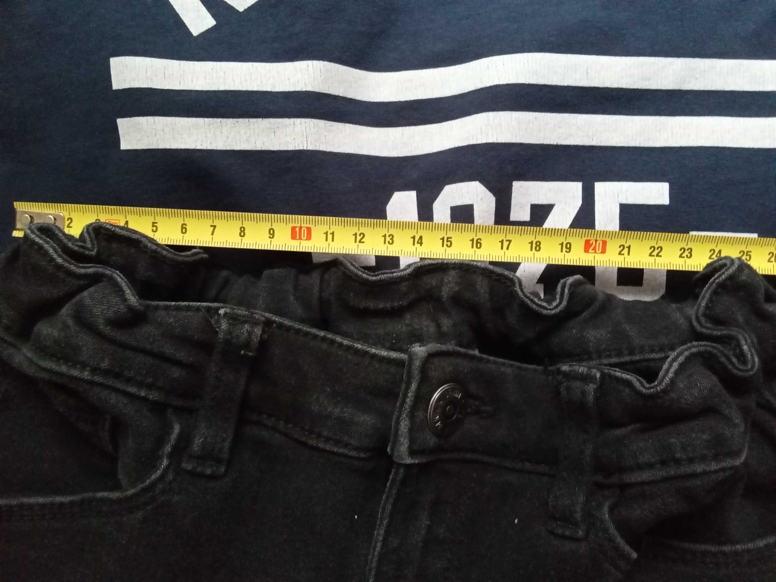 Spodnie jeans bluza t-shirt 164 dziewczyna komplet