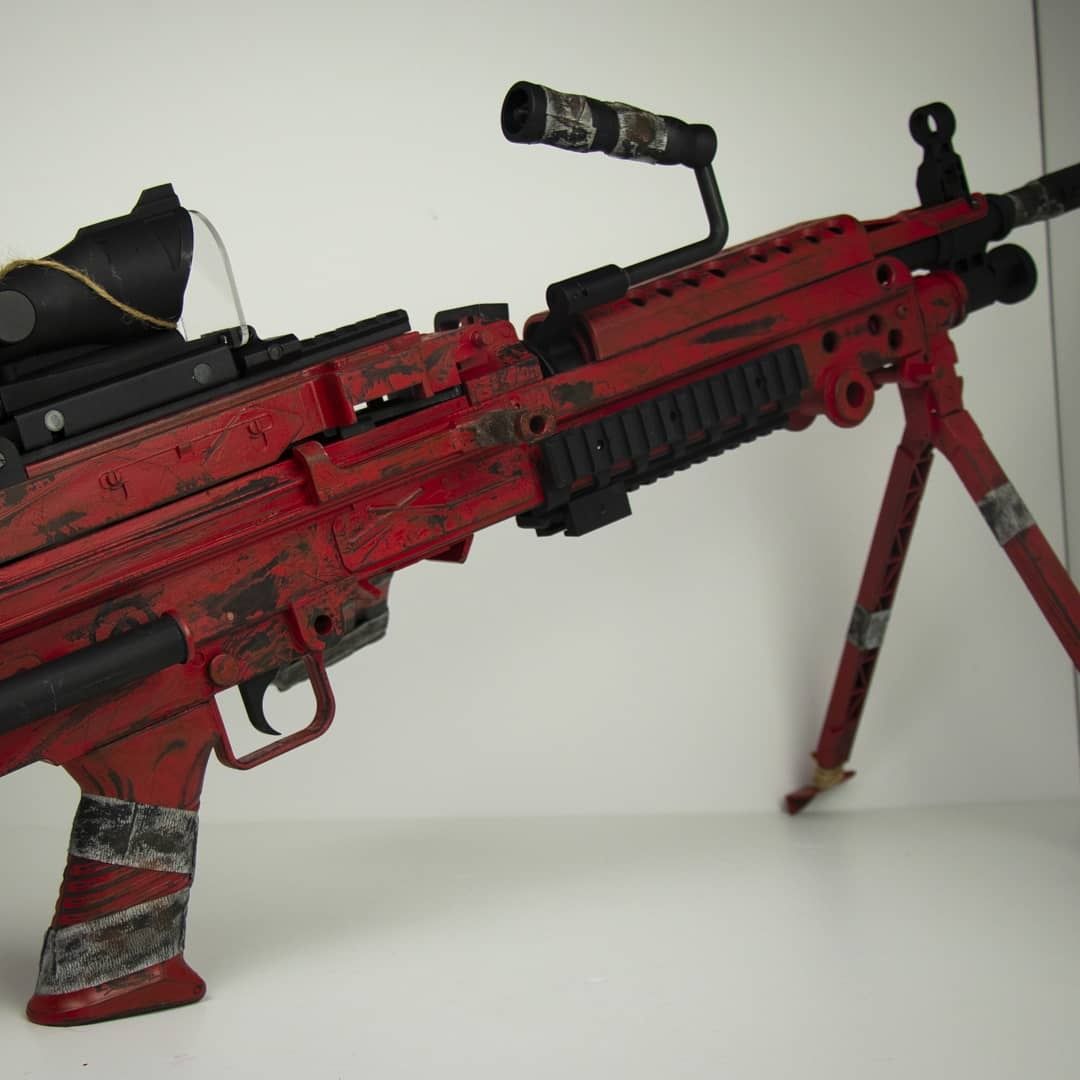 M249 Pintura Custom Airsoft