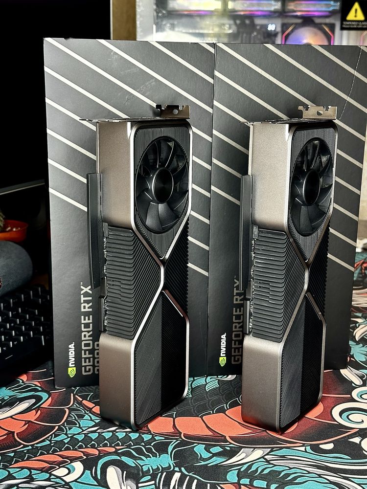 RTX 3080 Founders Edition. 2 шт.
