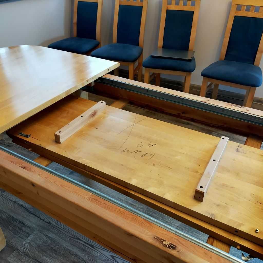 stół drewniany rozsuwany  160x98 ; 206x98 ; 244x98