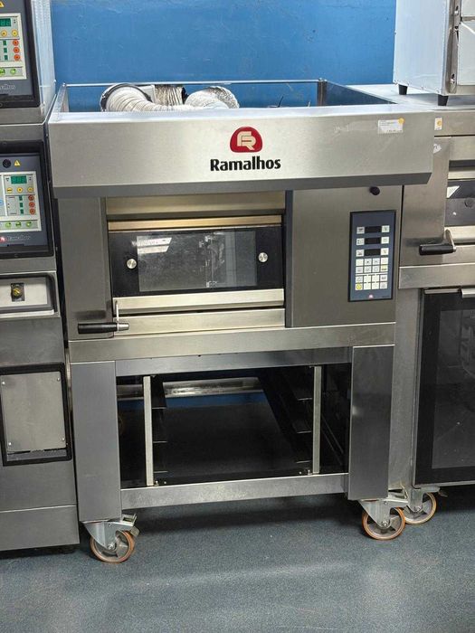 forno padaria ramalhos 1 camara + carro com guias como novo