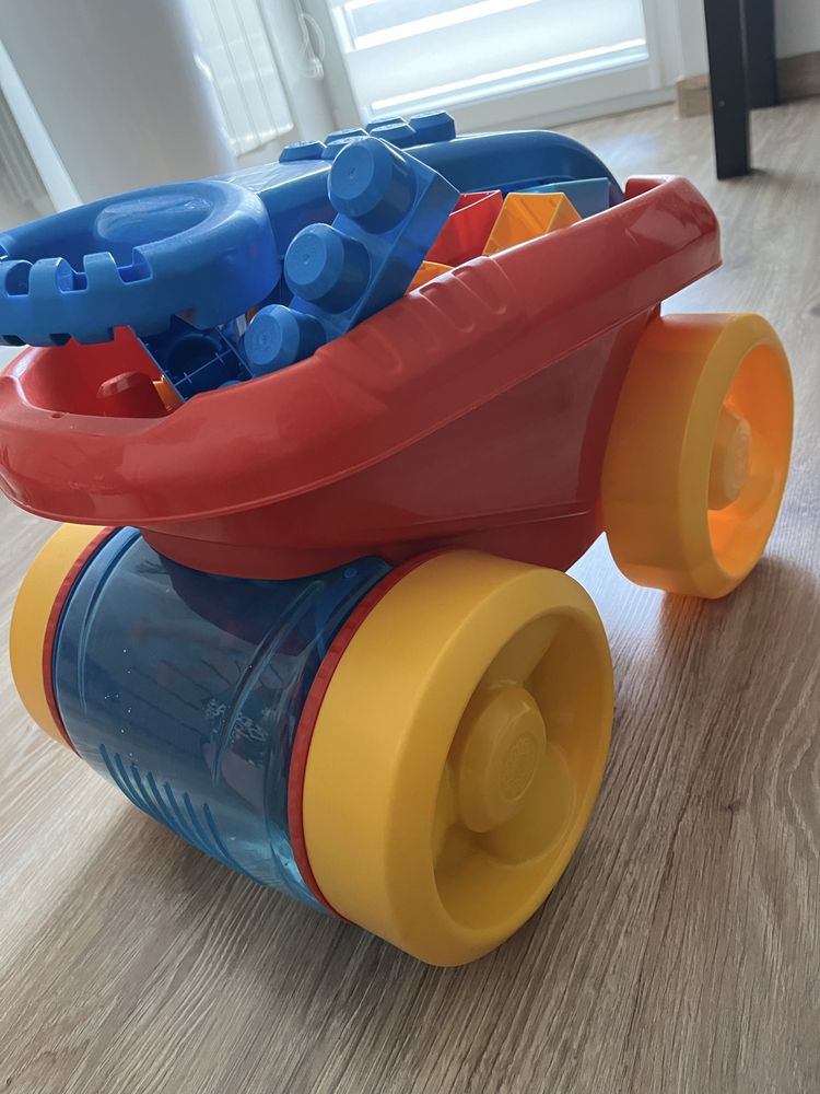 Klocki Mega Bloks wózek z klockami