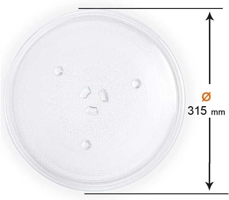 Talerz do mikrofalówki uniwersalny 315mm