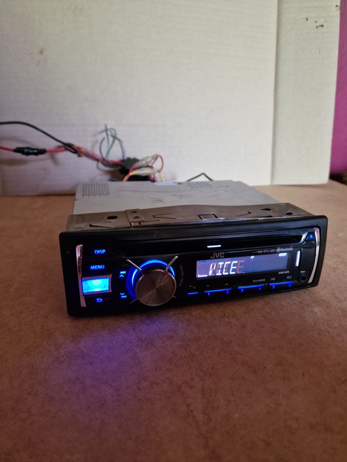 Radio samochodowe JVC KD-R741BT CD, Aux, USB, Bluetooth BT