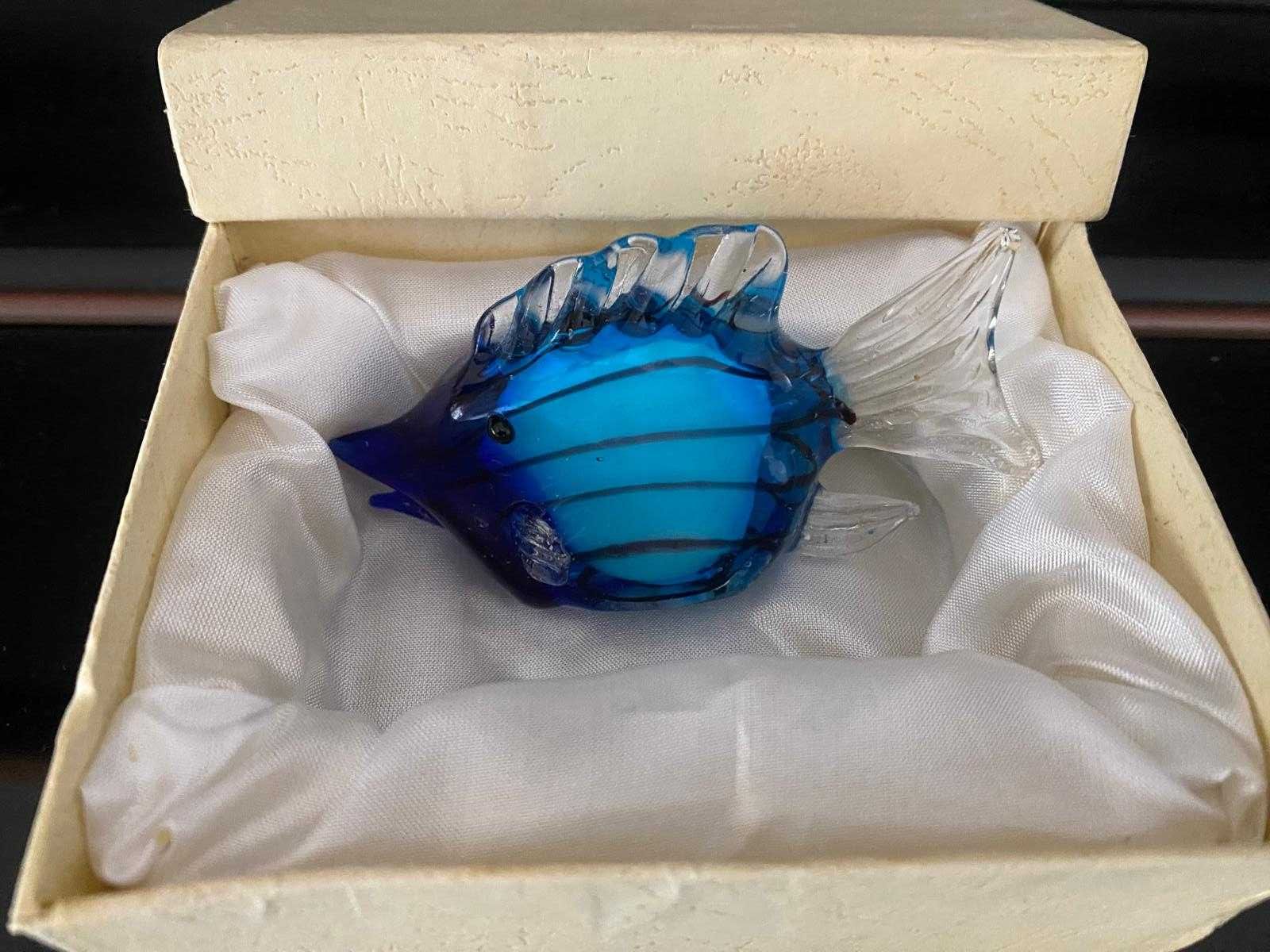 Peixe em vidro soprado Murano