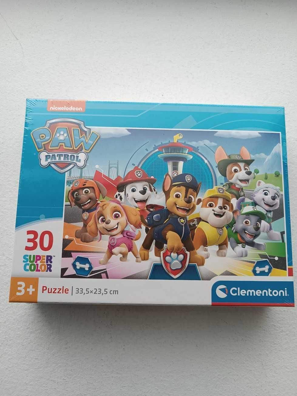 Puzzle Clementoni Patrulha Pata SuperColor 33,5x23,5cm 30 peças