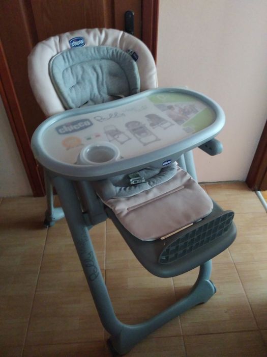 Шезлонг -крісло для годування chicco polly magic relax з 0 міс до 3рок