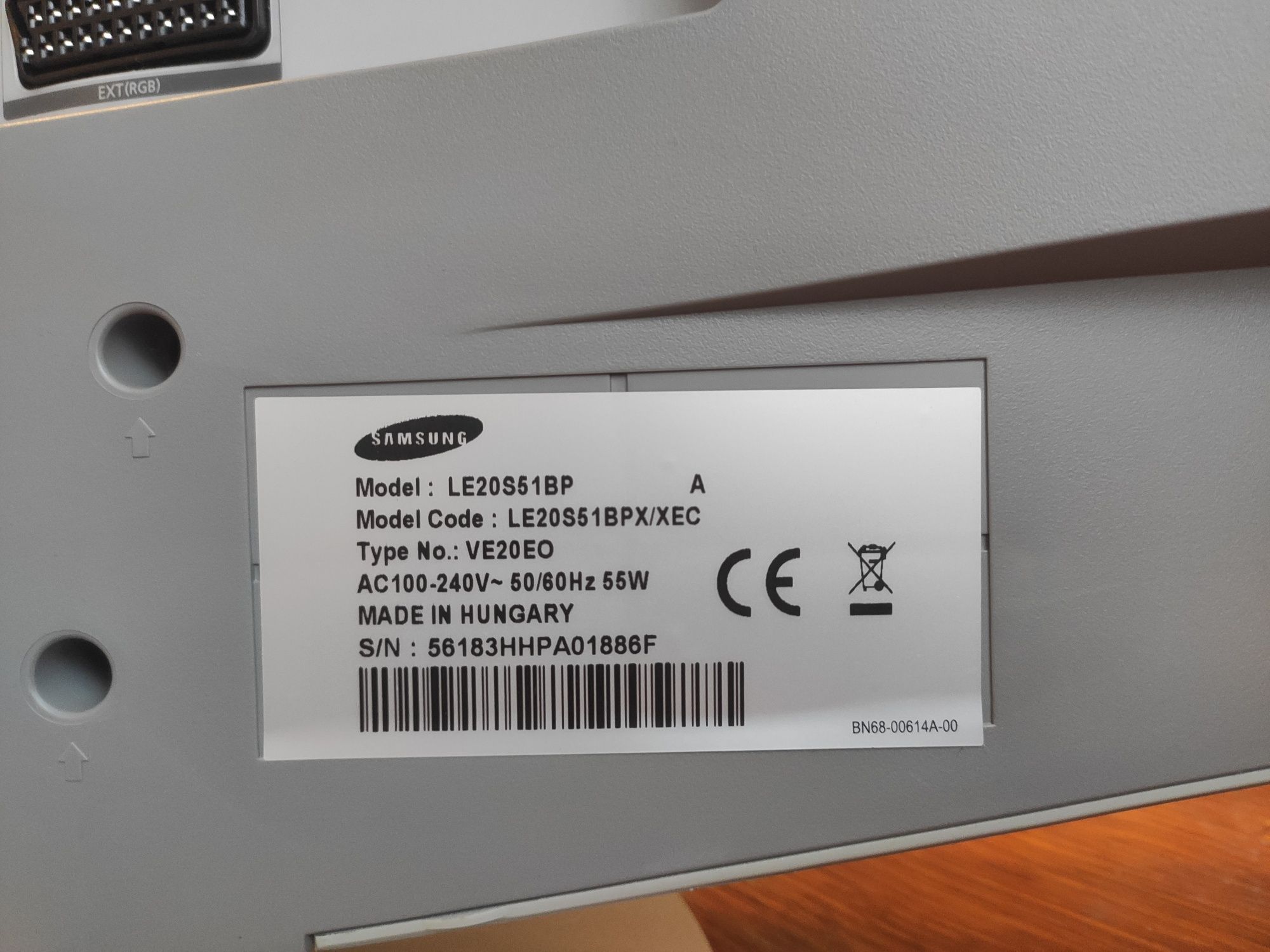 Телевізор Samsung 20