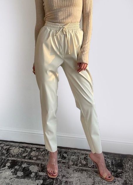 штани еко шкіра s