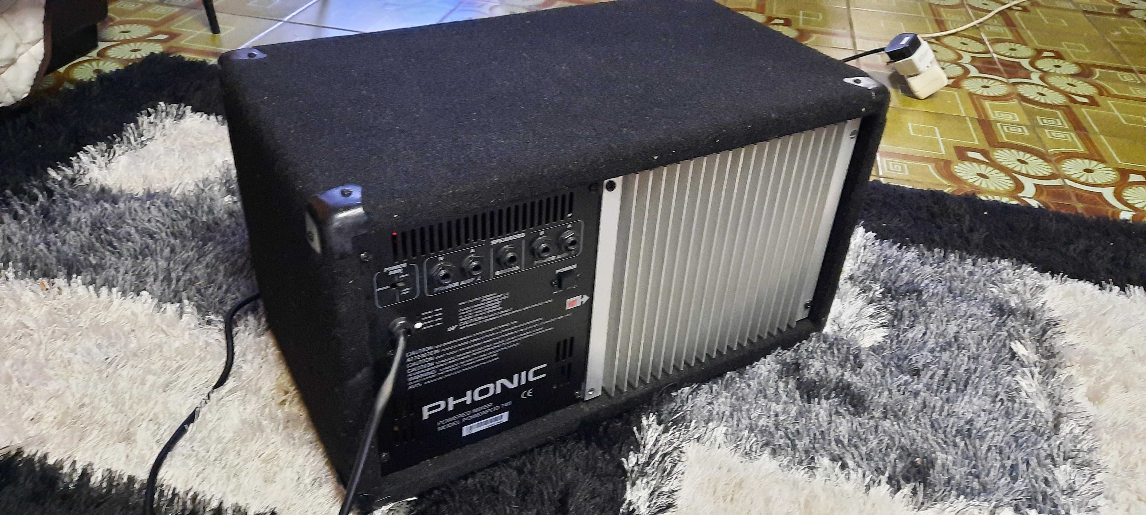 Phonic Power Pod 740, Mesa de Som Amplificada, Mixer, Amplificador