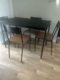 Komplet stół i 4 krzesla SANDSBERG ikea