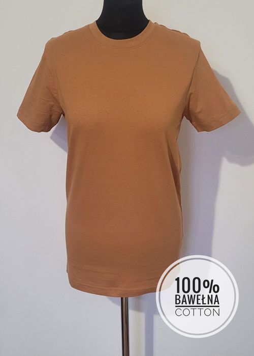 Nowy t-shirt koszulka damska z krótkim rękawem 100% bawełna