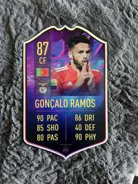 FIFA Card Gonçalo Ramos Benfica PSG assinada