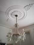 Candelabro em vidro, 2a metade do século XIX