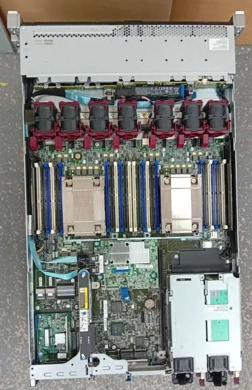 HP dl360 g9 8sff 12 ядер 2x2620v3 - 16gb ddr4 - 6 міс гарантії