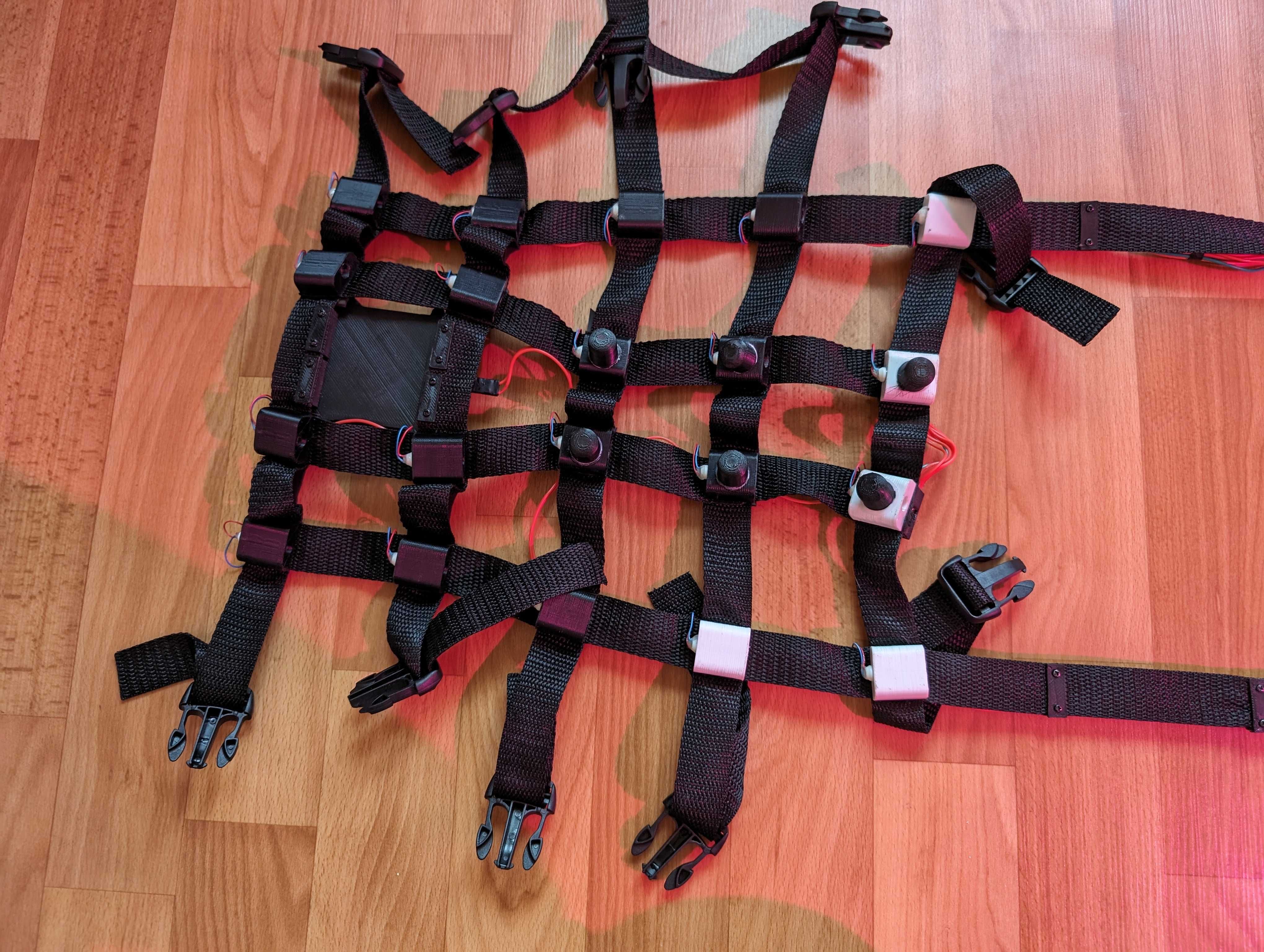 Вибро костюм bhaptics tactsuit x40 vr pico oculus