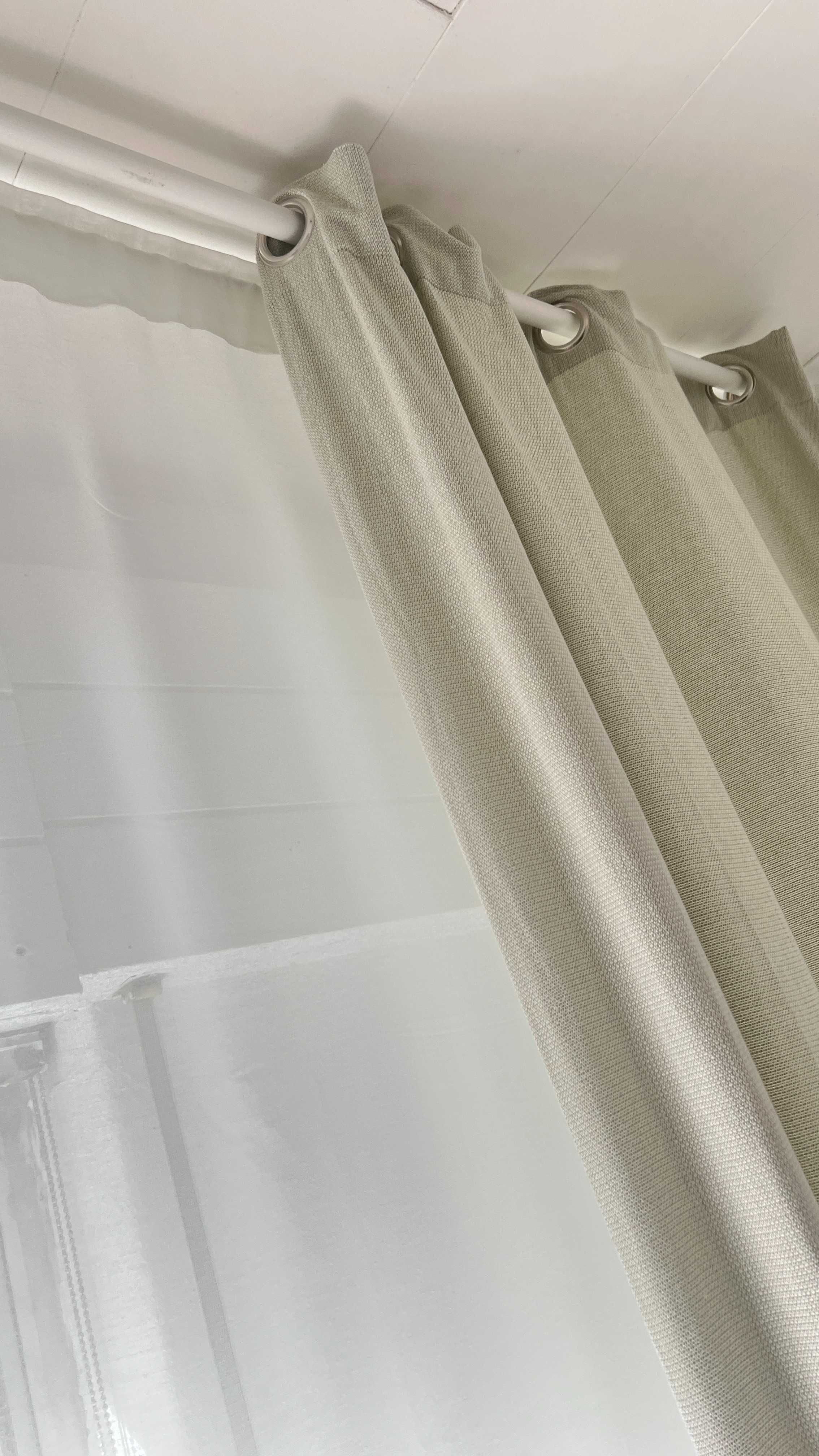 Conjunto de dois cortinados