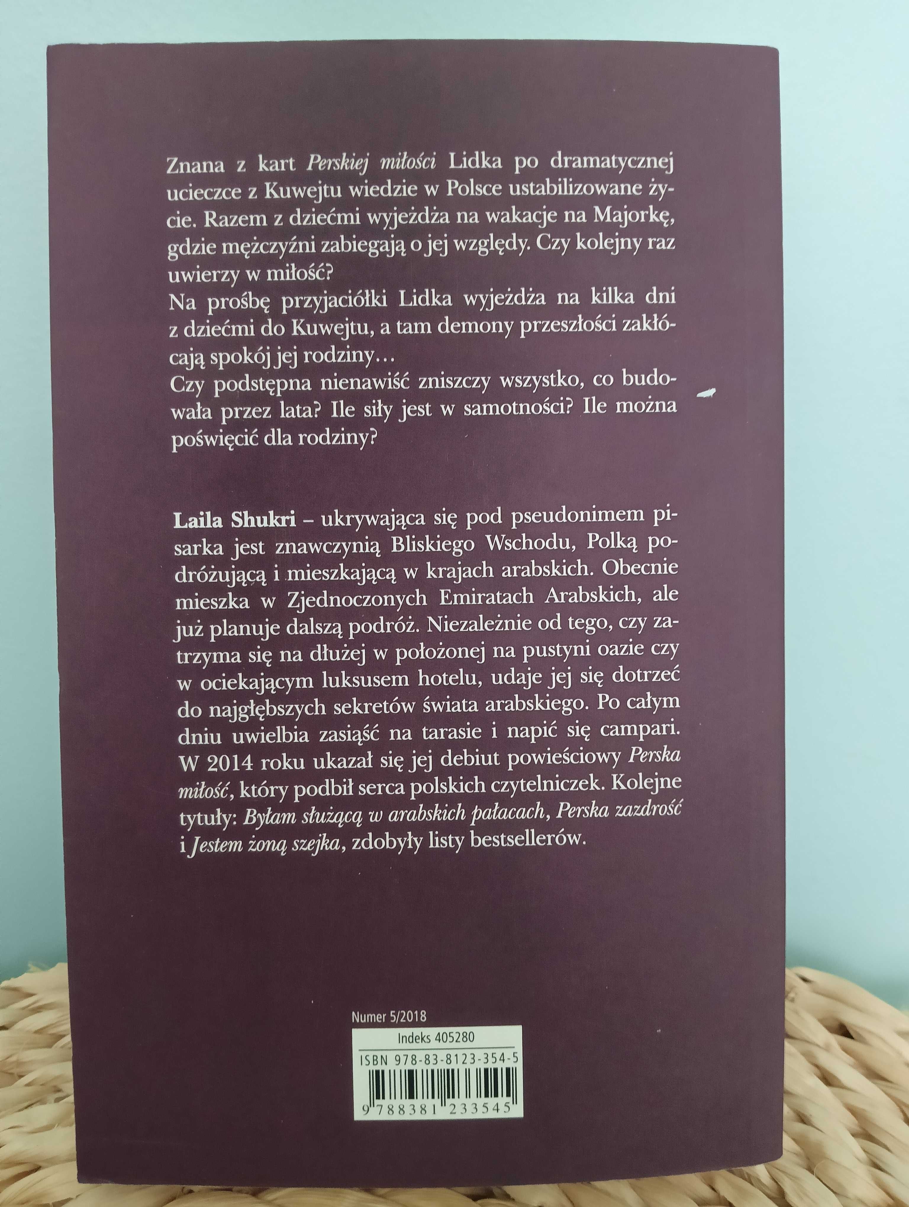 Perska Nienawiść Laila Shukri - Sprzedam nową książkę
